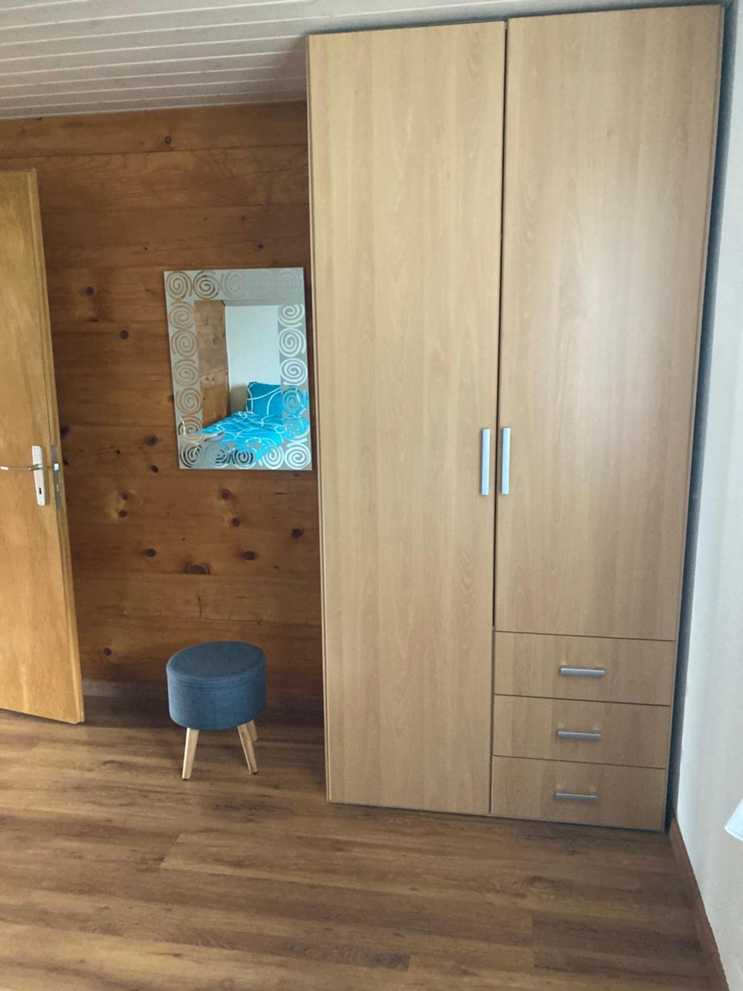 Apartamento Haus Dorfblick Grächen Exterior foto